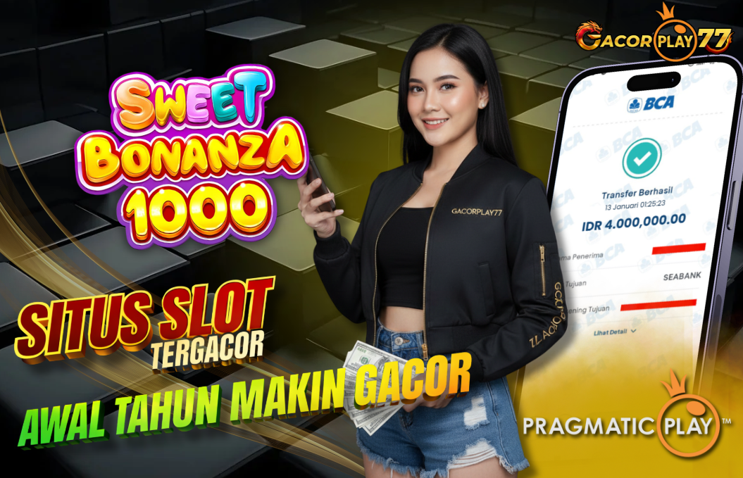 Selamat kepada user id : kob****22 Wede Rp 4.000.000 di Game SWEET BONANZA 1000 PRAGMATIC PLAY Cair Gk Sampe 1 Menit! Menang Mudah di Gacorplay77